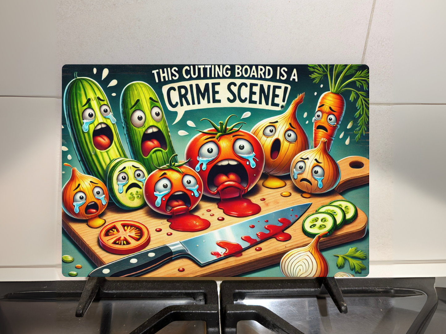 Glass Chopping Board - Custom Made