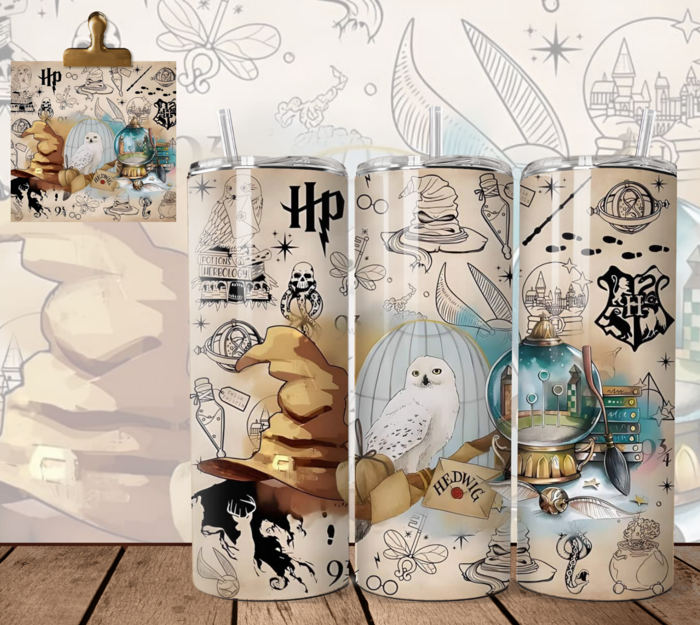 Harry Potter (4) - Tumbler