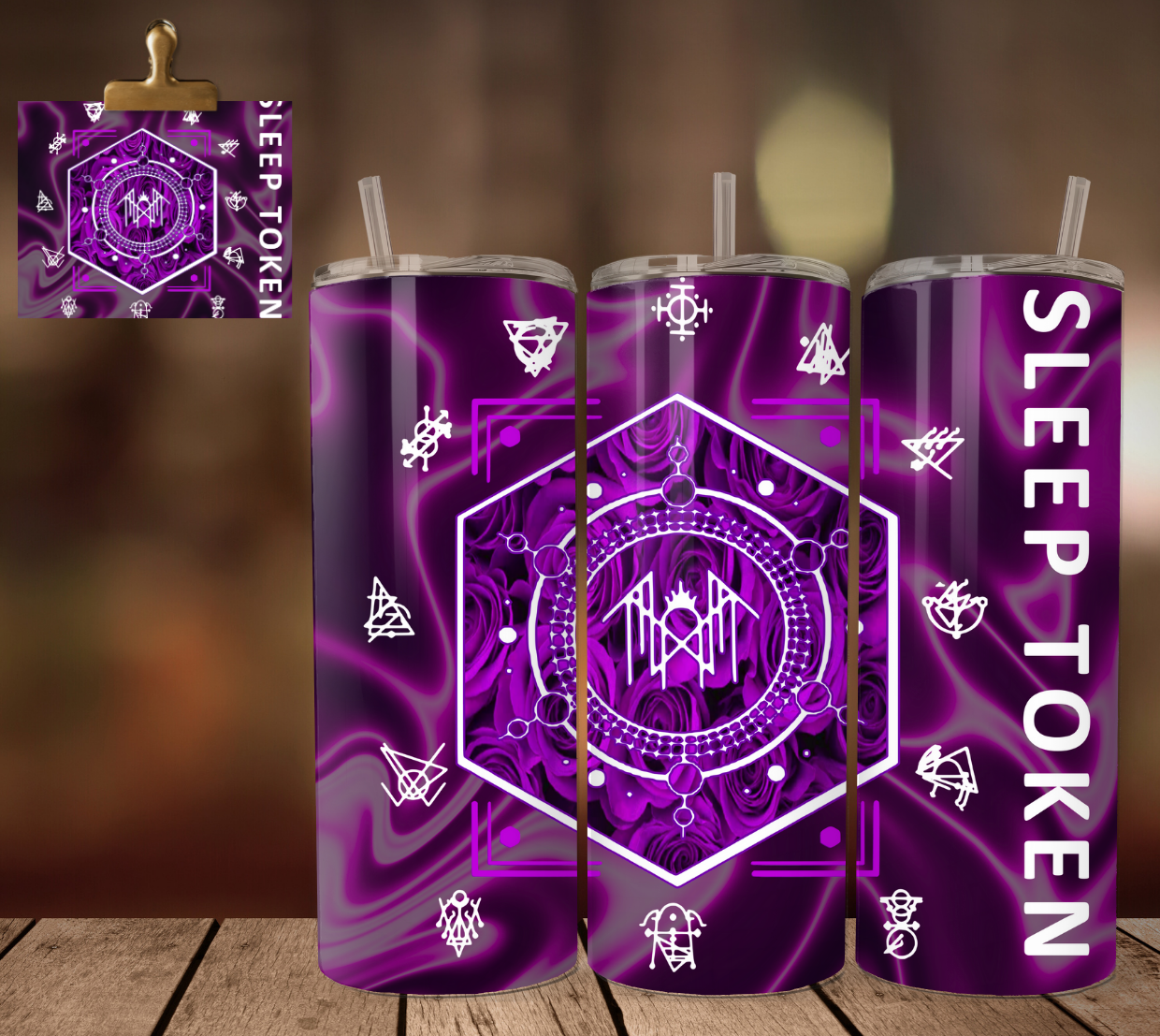 Sleep Token 8 - Tumbler