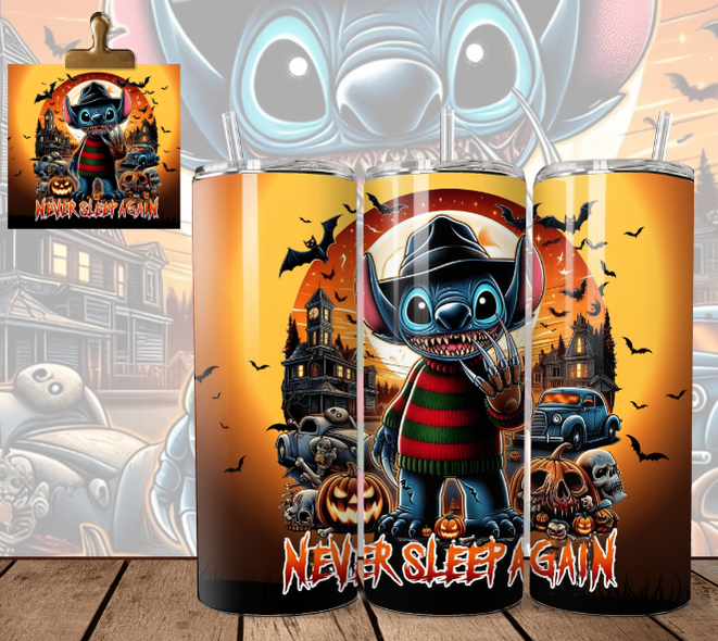 Stitch Horror Movies 5 - Tumbler