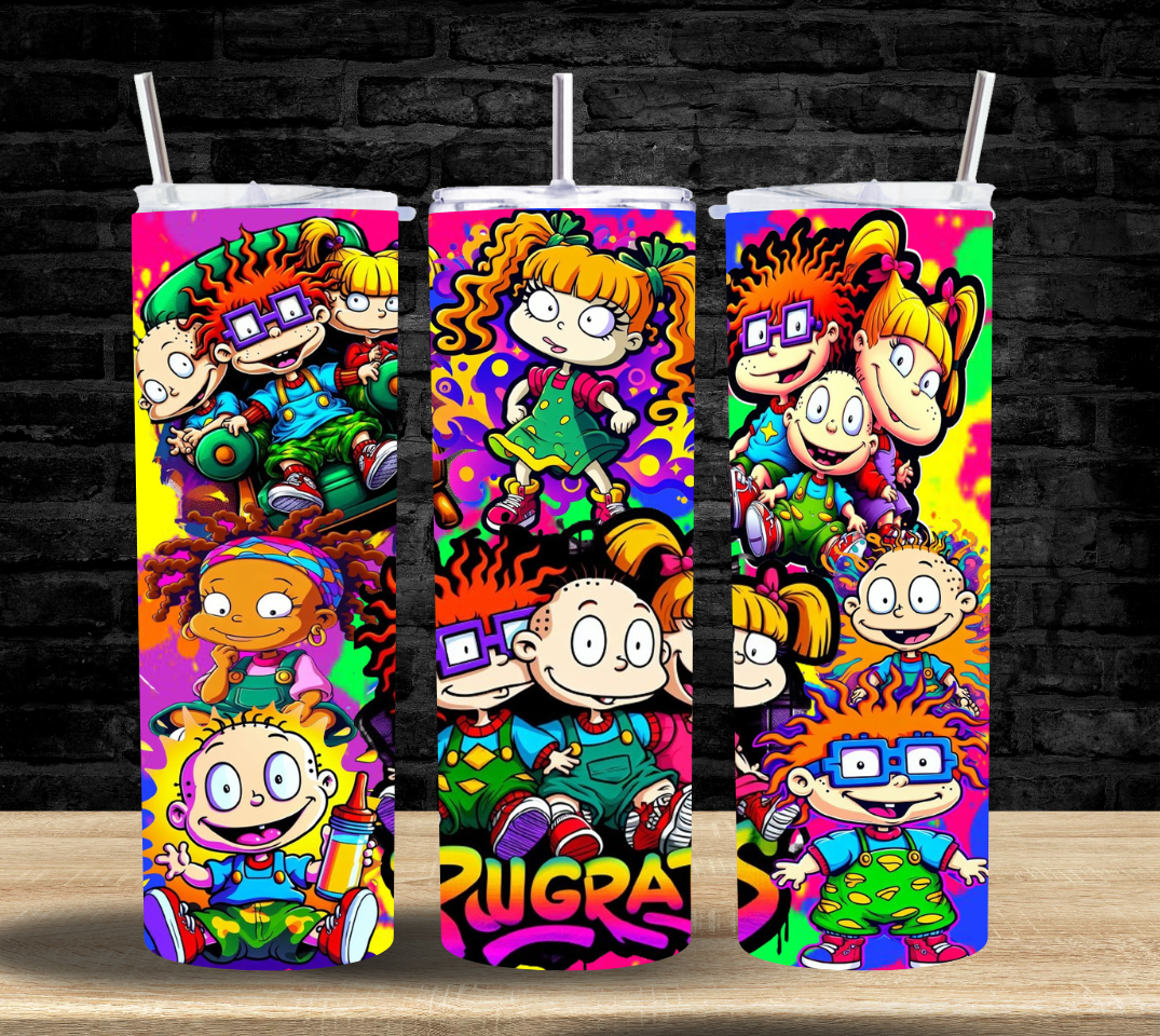 Fluorescent Rug Rats - Tumbler
