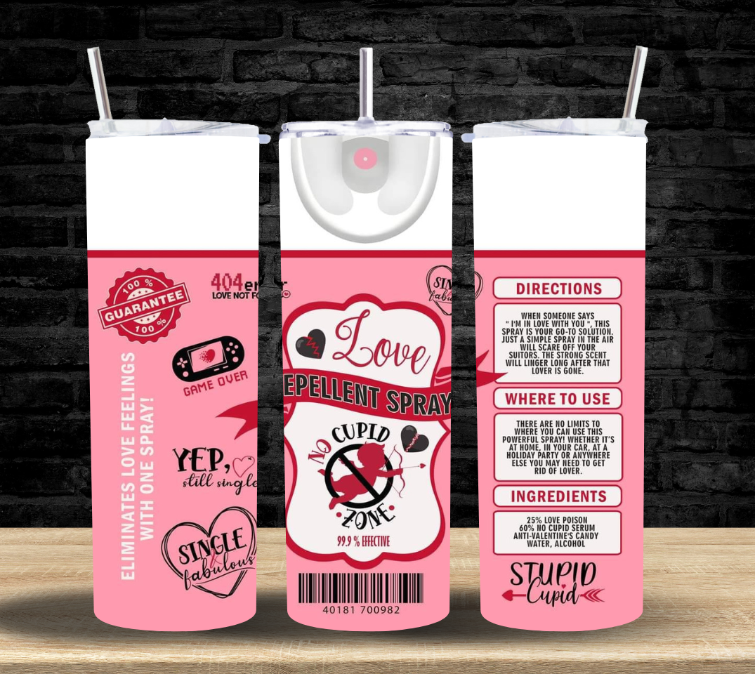 Love Repellent Spray - Tumbler
