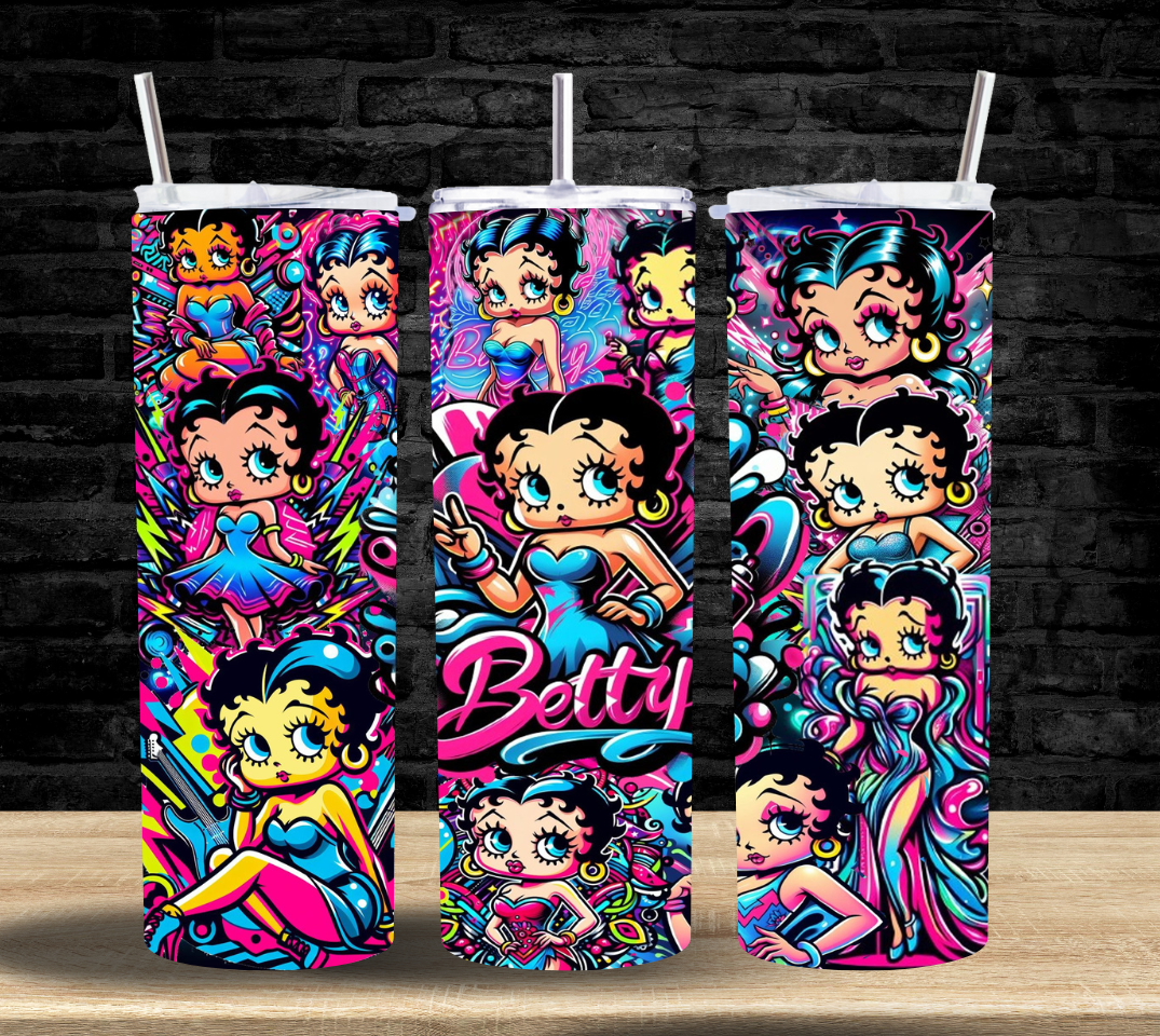 Fluorescent Betty - Tumbler