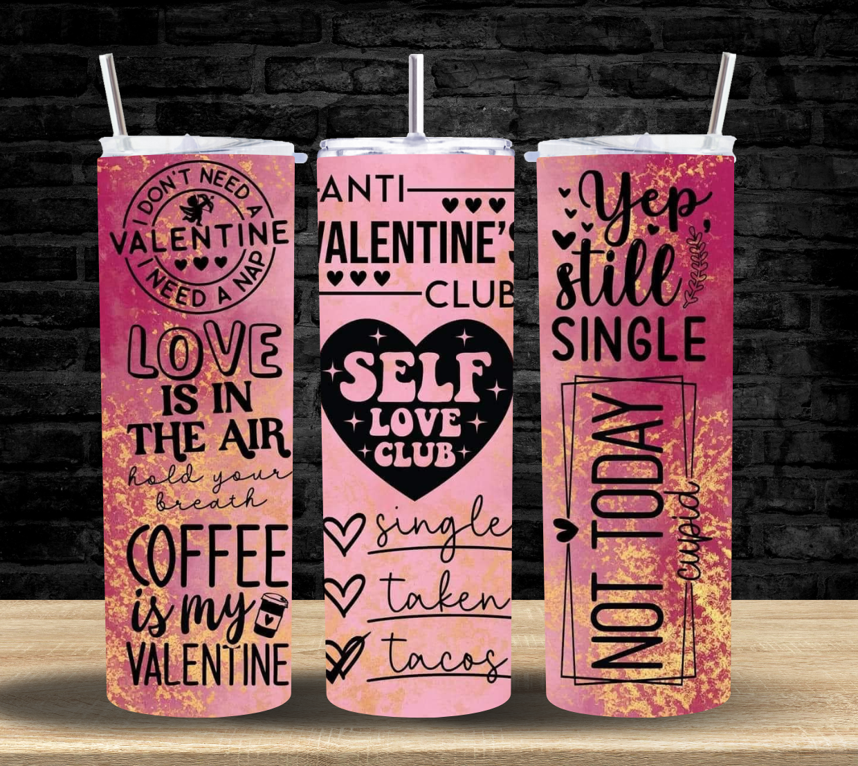 Anti-Valentines Club - Tumbler