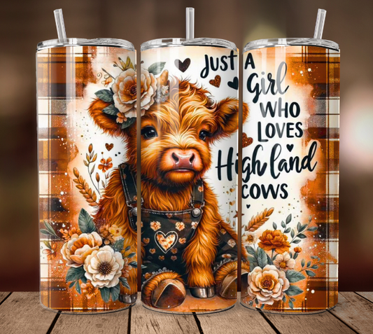 Highland Cow (12) - Tumbler