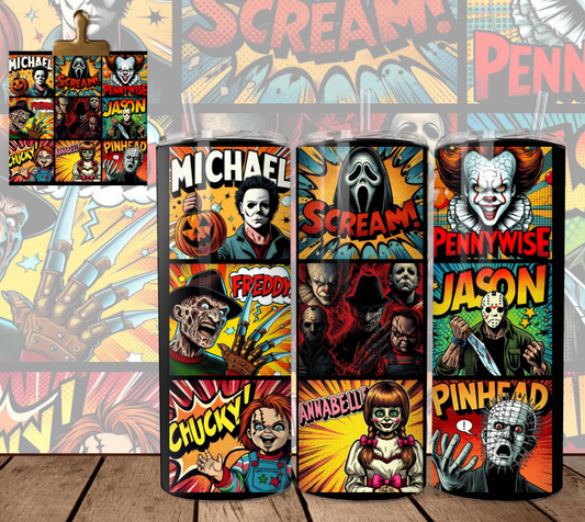 Horror Retro - The Gang - Tumbler