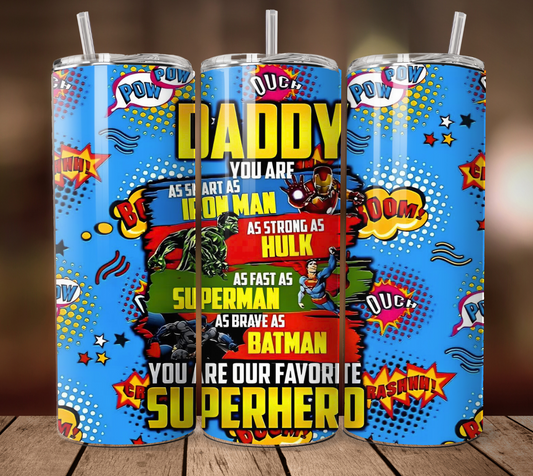SuperHero Dad - Tumbler