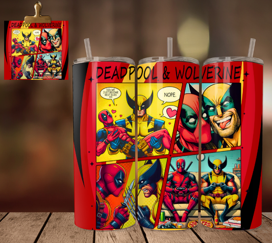 Wolverine Deadpool (2) - Tumbler
