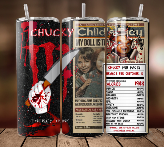 Monster Chucky - Tumbler