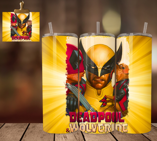 Wolverine Deadpool (3) - Tumbler