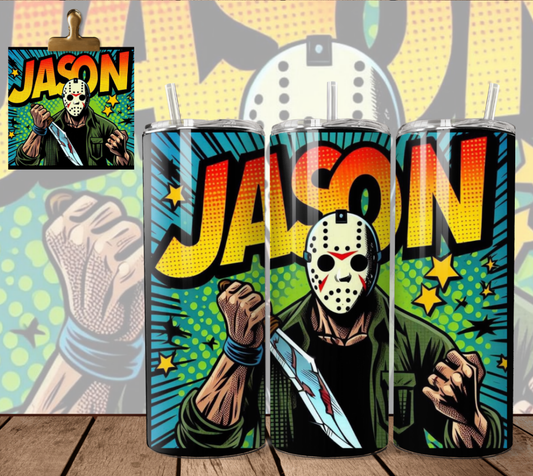 Horror Retro - Jason - Tumbler