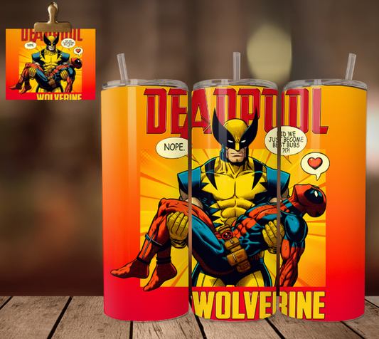 Wolverine Deadpool (4) - Tumbler