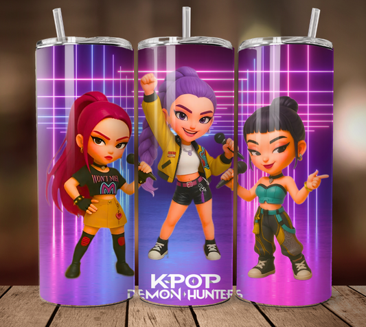 K POP Demon Hunters (4) - Tumbler