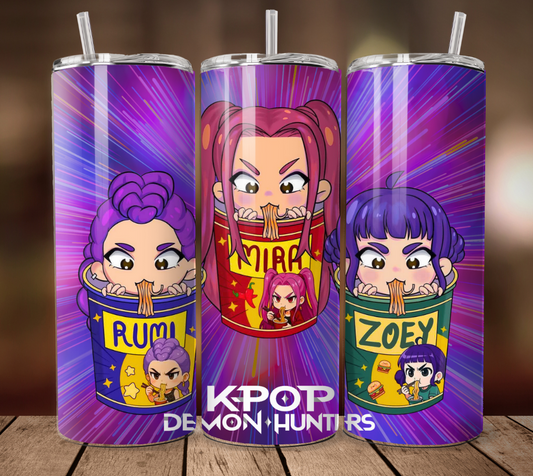 K POP Demon Hunters (5) - Tumbler