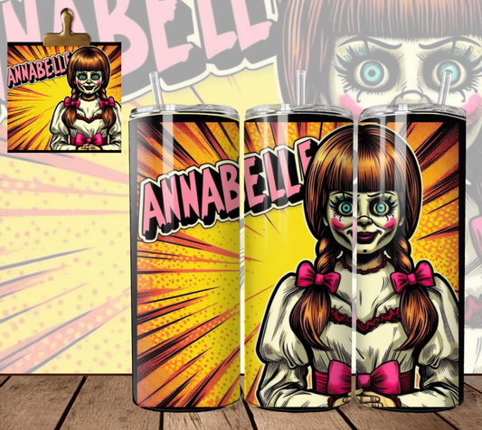 Horror Retro - Annabelle - Tumbler