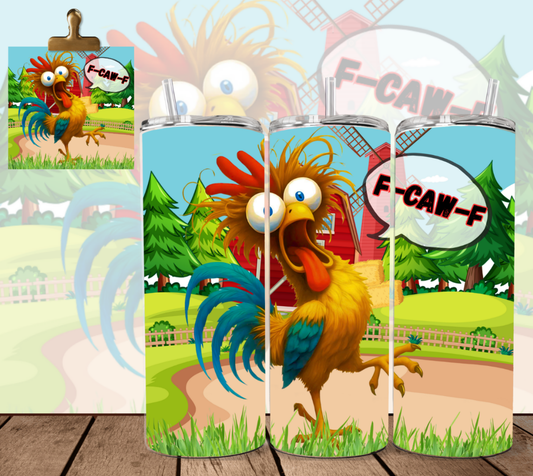 F-CAW-F Rooster - Tumbler