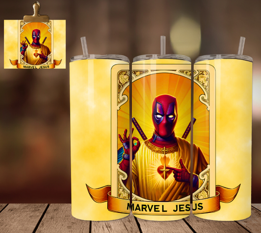 Deadpool Jesus - Tumbler