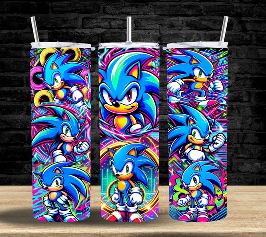 Fluorescent Sonic - Tumbler
