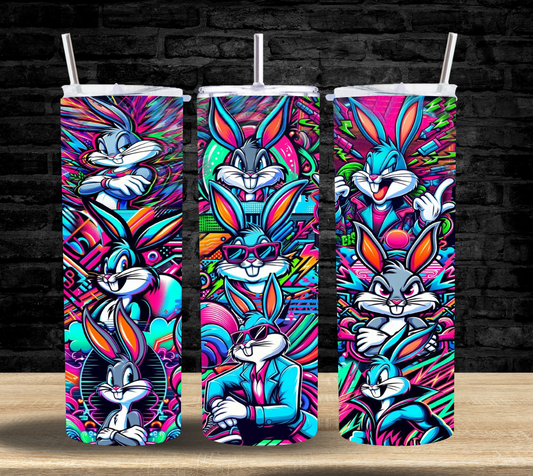 Fluorescent Bugs - Tumbler
