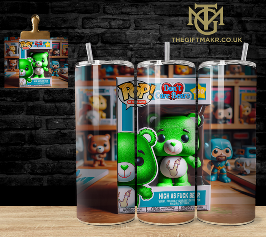 Don't Care Bear High AS - Tumbler