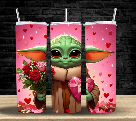 Baby Alien Roses 2 - Tumbler
