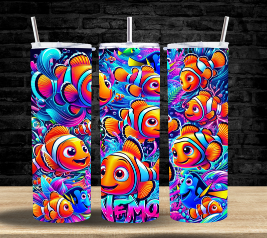 Fluorescent Nemo - Tumbler
