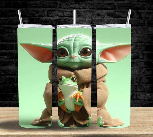 Baby Alien Frog - Tumbler