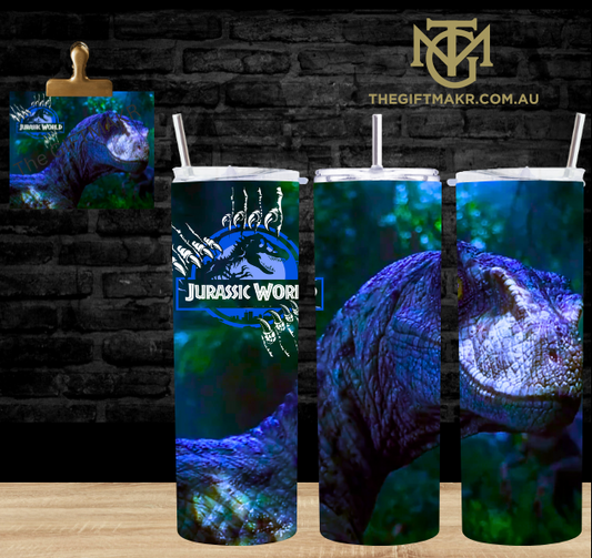 Jurassic Blue - Tumbler