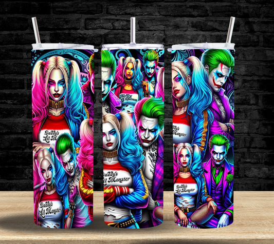 Joker Harley Stern Looking - Tumbler