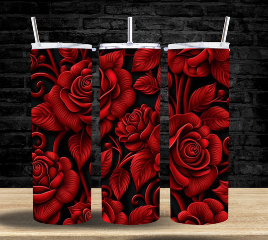 Red Roses - Tumbler