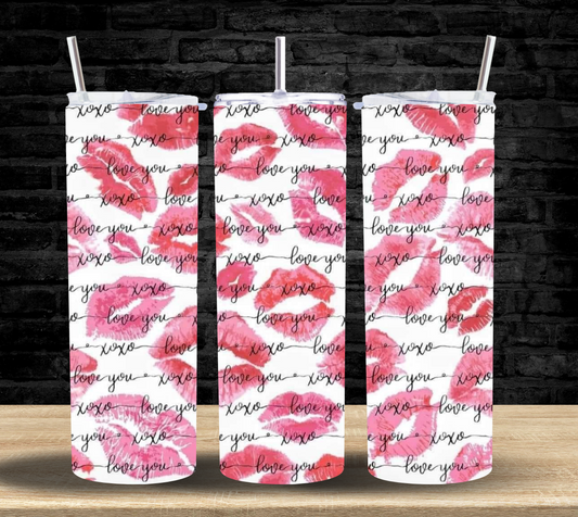 Love You Lips - Tumbler