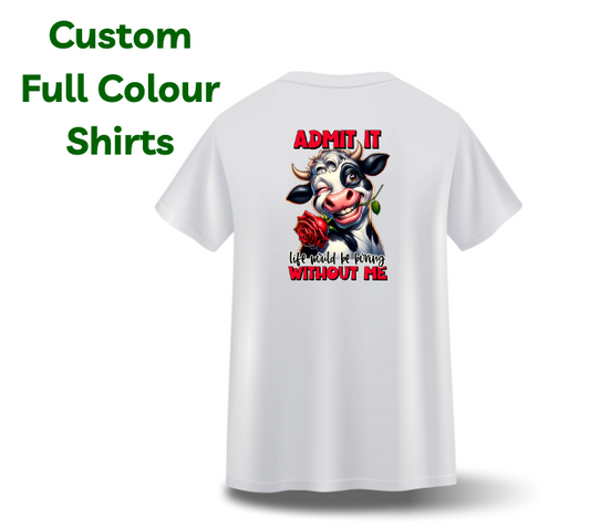 T-Shirt - Full Colour Printed