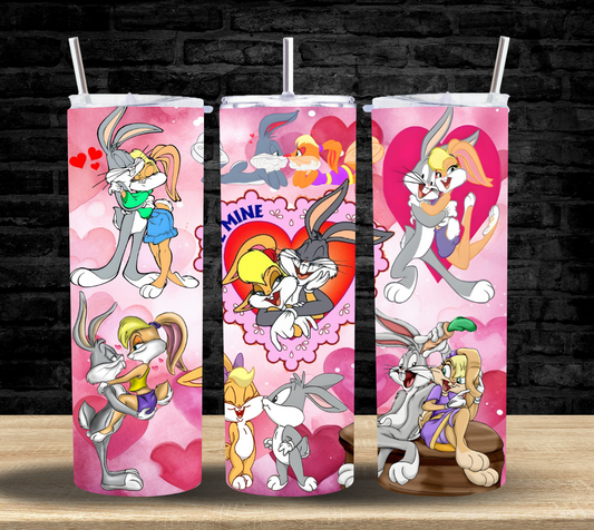 Be Mine Bunny - Tumbler