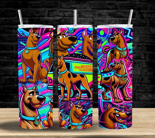 Fluorescent Scobby - Tumbler