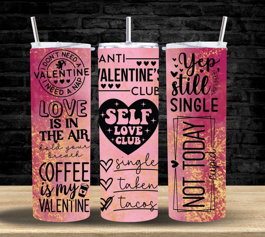Anti-Valentines Club - Tumbler