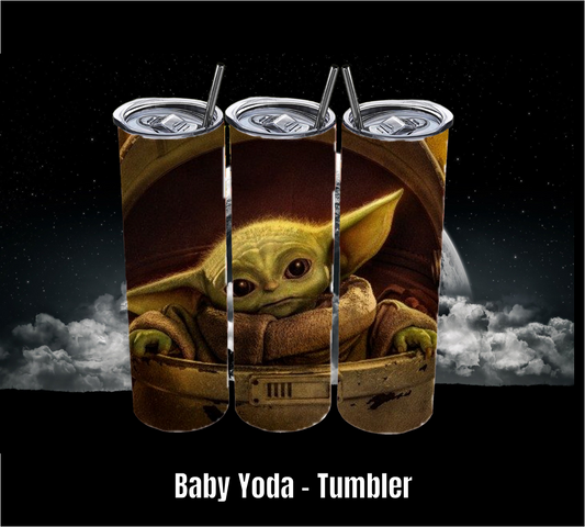 Green Baby Alien - Tumbler