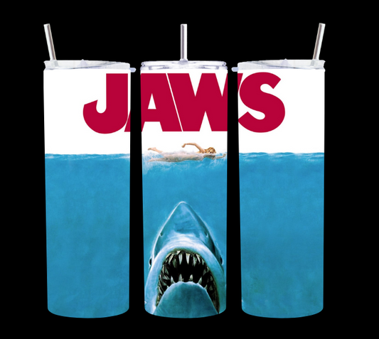 JAWS Movie Poster - Tumbler