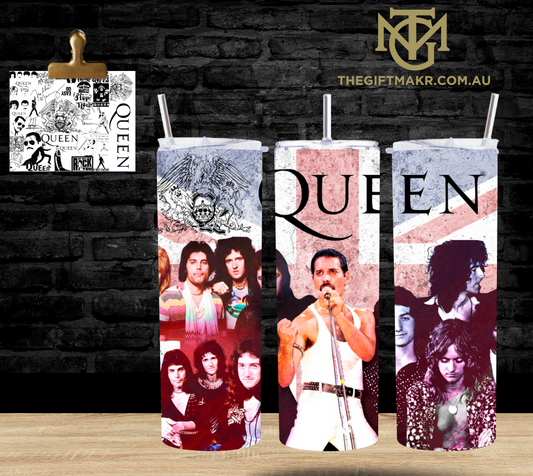 Queen Union Jack - Tumbler