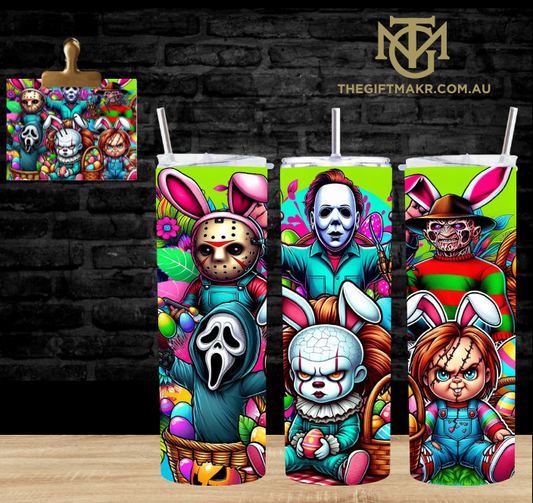 Easter Horror Characters - Tumbler