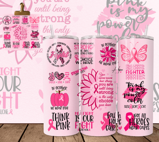Breast Cancer Awareness - Tumbler